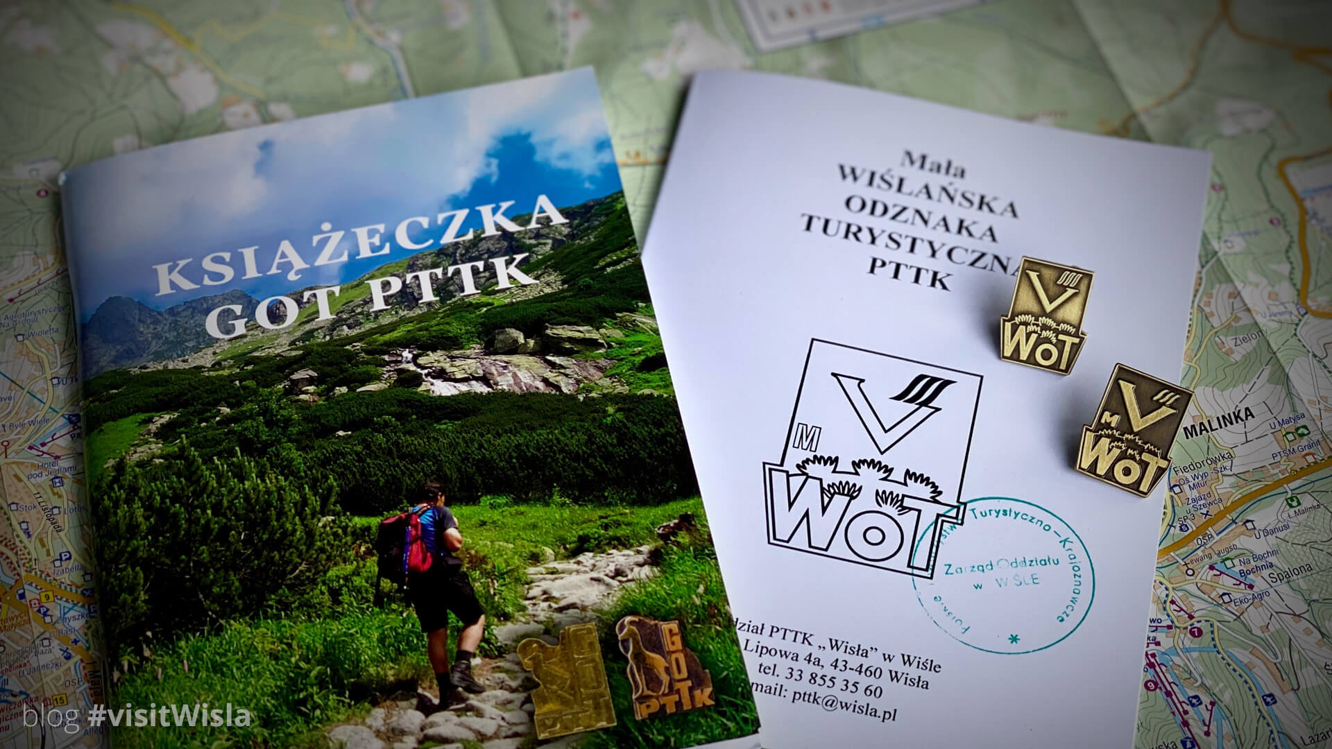 Wiślańska Odznaka Turystyczna i Mała Wiślańska Odznaka Turystyczna to pamiątki dla wytrwałych.